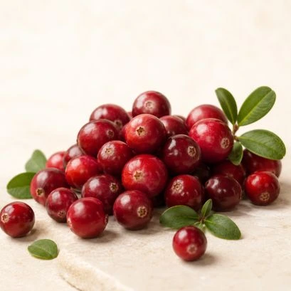 Merișor prezentat ca ingredient al formulei Cystiolla